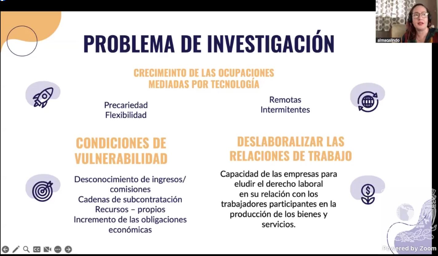 “Chicas sobre ruedas: trayectorias femeninas de trabajos de movilidad plataformizados” mayo de 2025